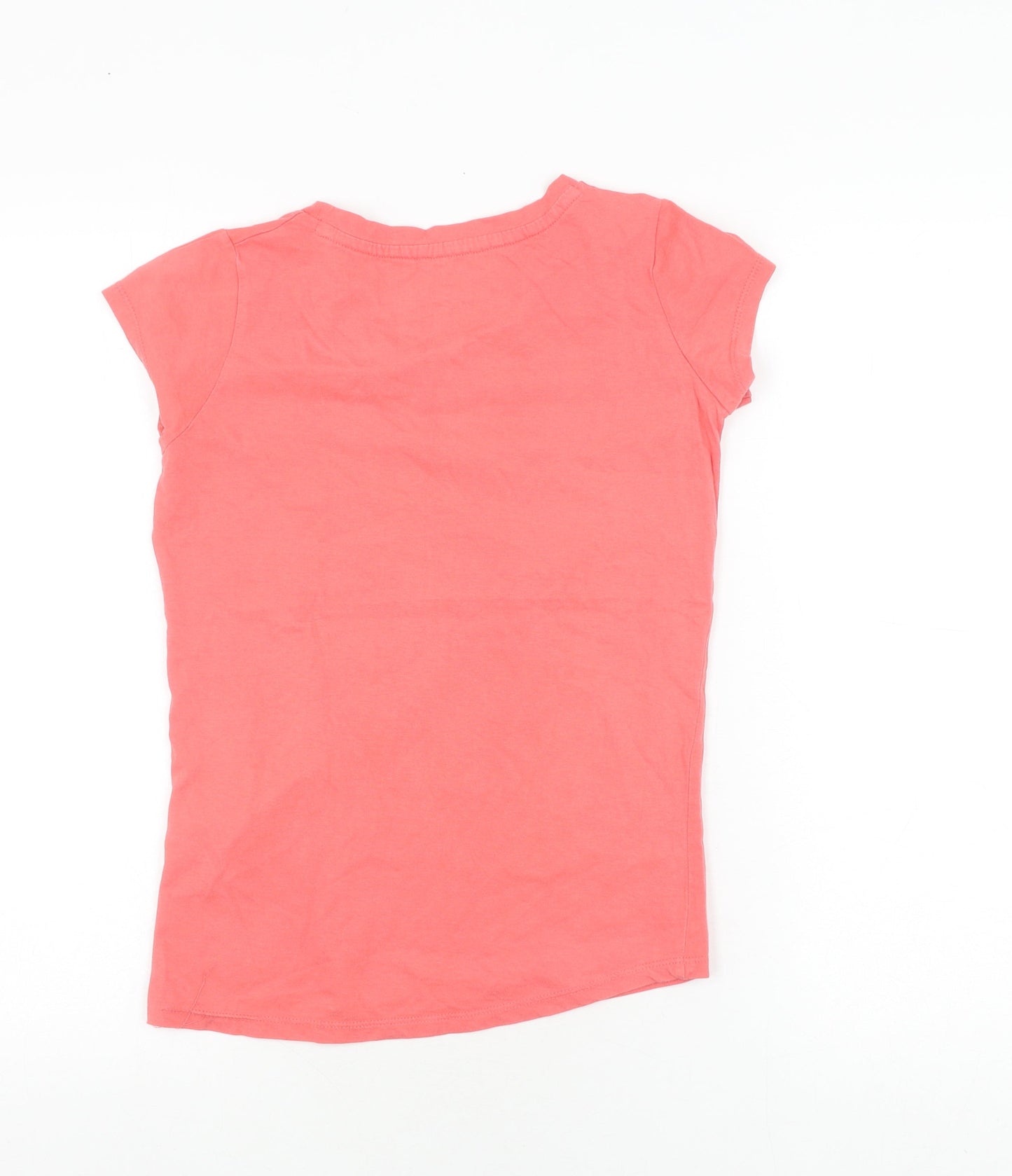 Russell Athletic Women's Pink Studded T-Shirt XS