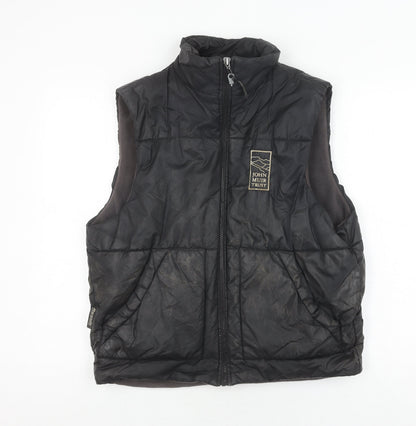 Mens UK Size M Result Black Puffer Jacket