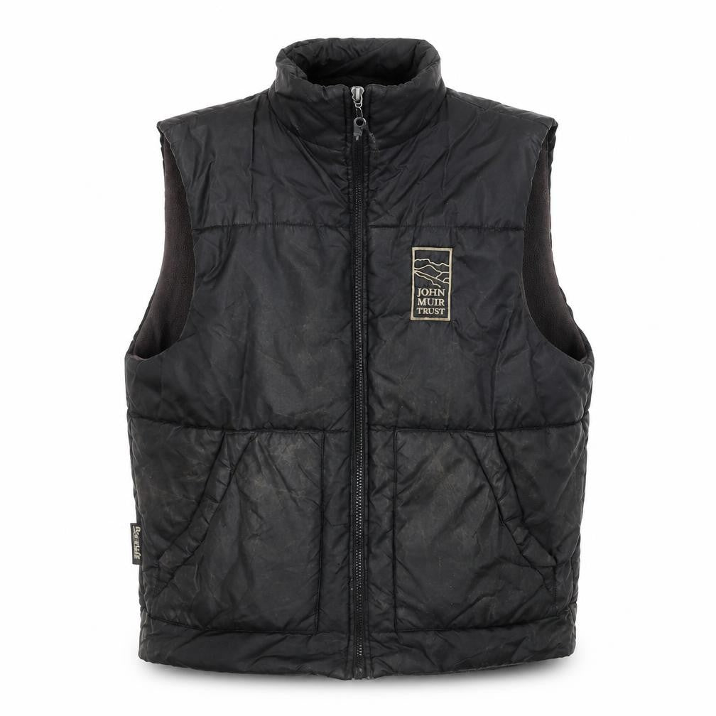 Mens UK Size M Result Black Puffer Jacket