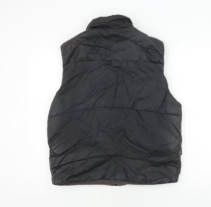 Mens UK Size M Result Black Puffer Jacket