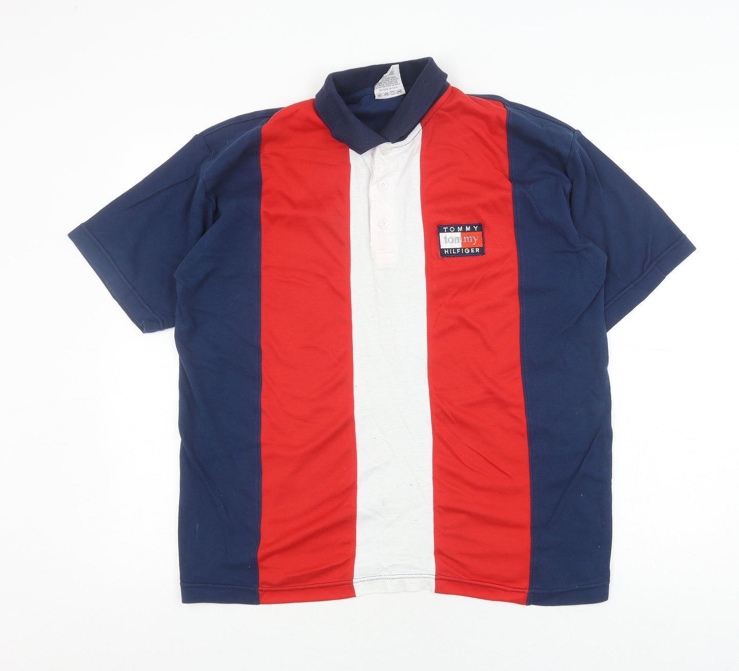 Tommy Hilfiger Men's Colourblock Polo Shirt L