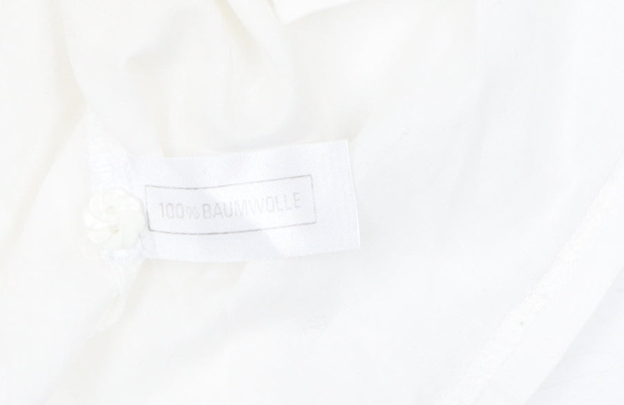 Womens UK Size 6 tru White Basic Blouse