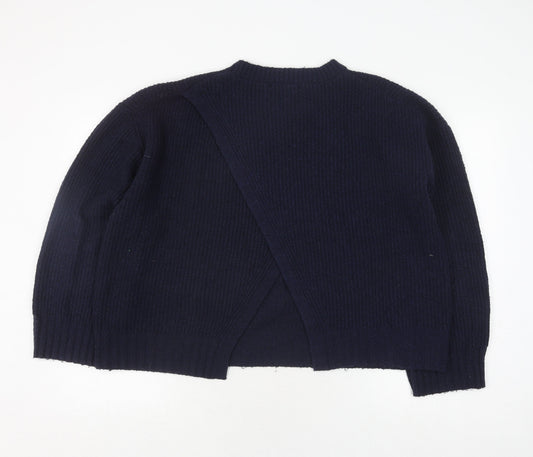 Womens UK Size S French Connection Blue Pullover Jumper