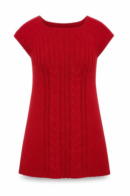 Vero Moda Women's Red Jumper Dress M Knit