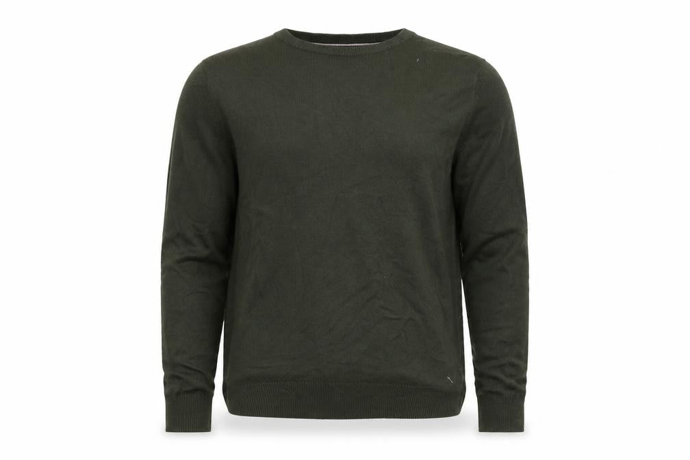 Mens UK Size XS Brave Soul Green Pullover Jumper