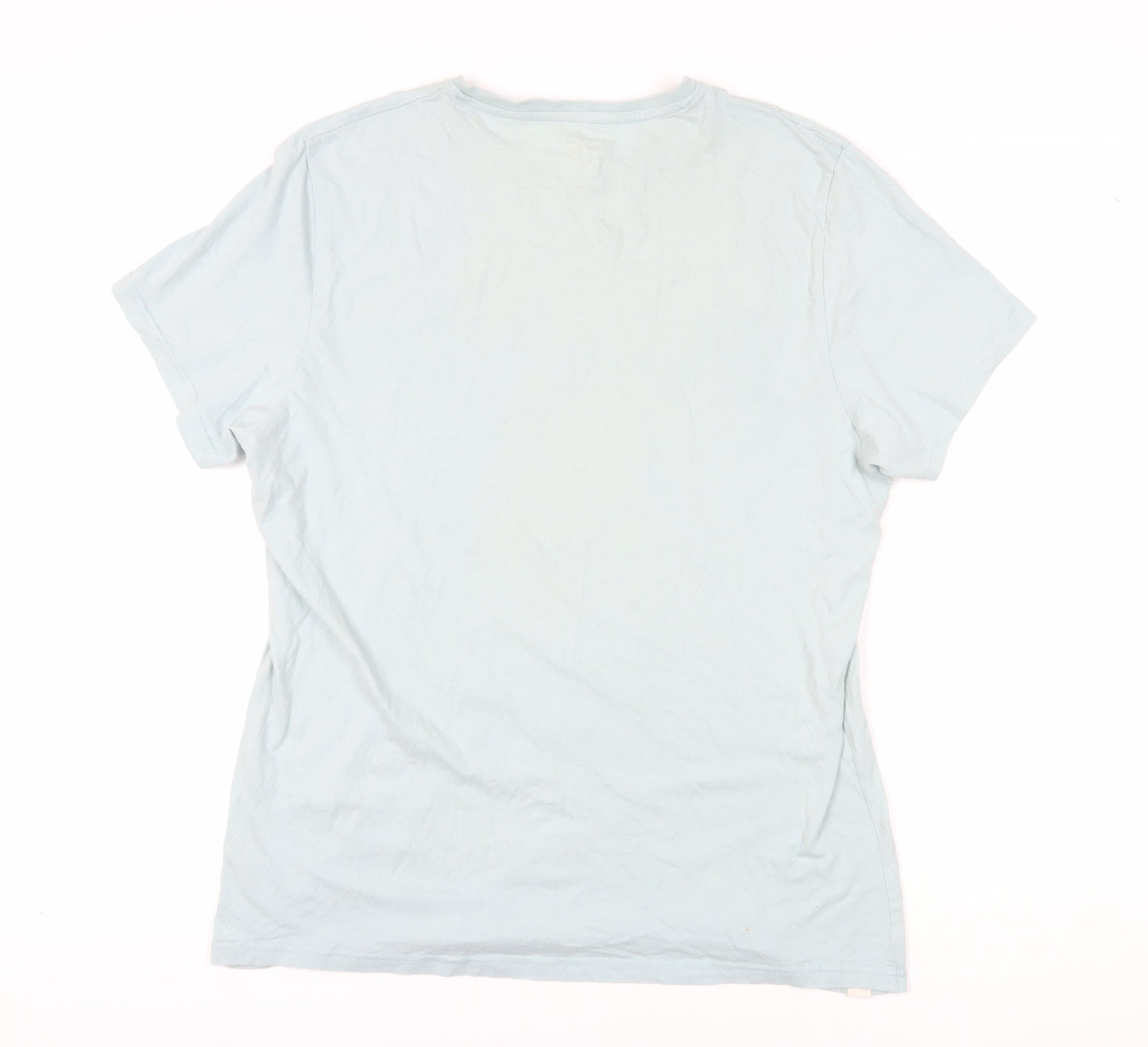 Disney Unisex Blue XL T-Shirt, Cartoon Jersey Style