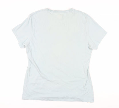 Disney Unisex Blue XL T-Shirt, Cartoon Jersey Style