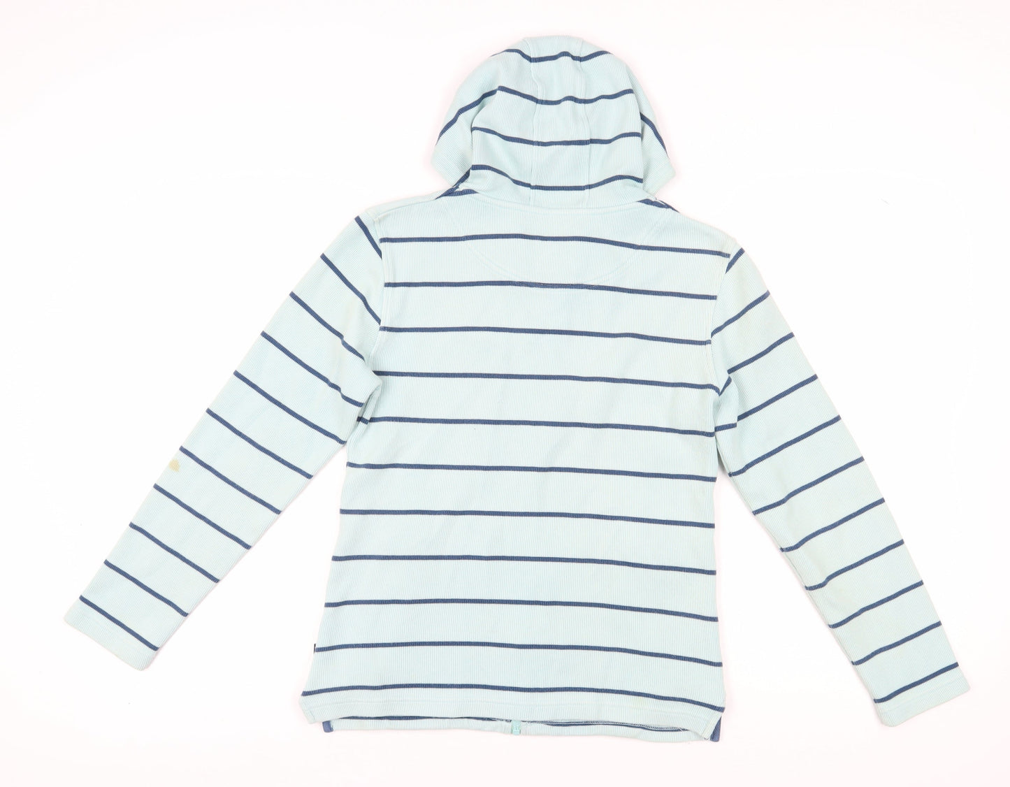 Womens UK Size 10 Jack Murphy Blue Full Zip Hoodie