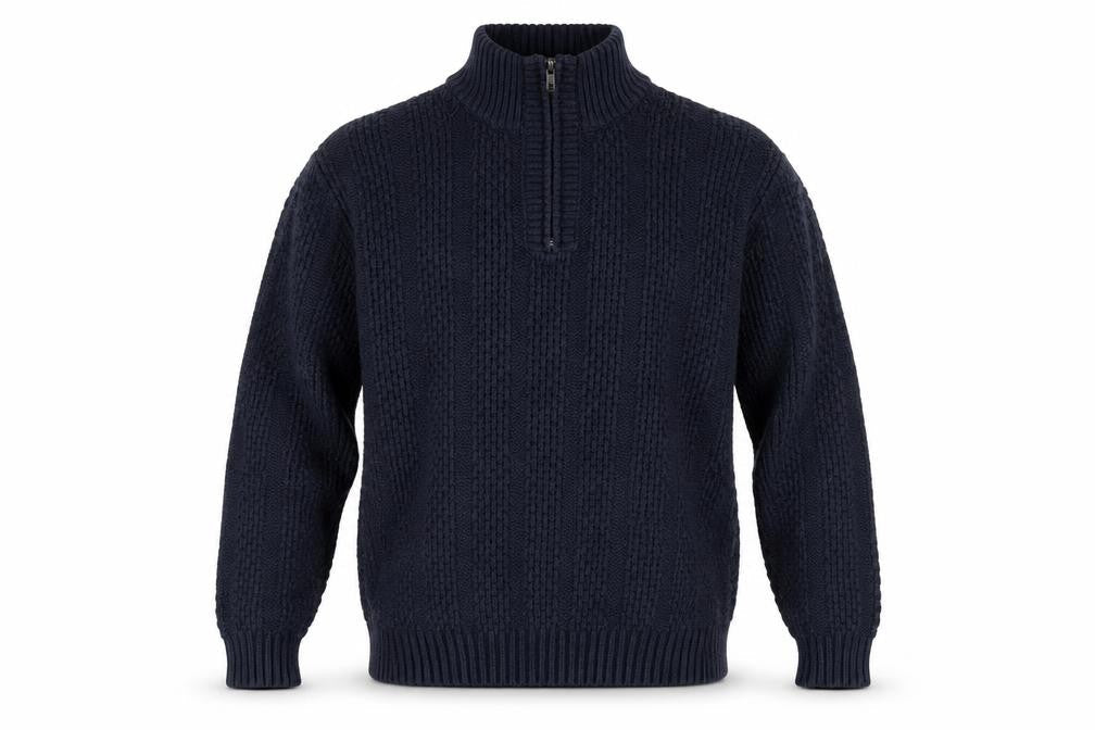 Mens UK Size S Maine New England Blue Pullover Jumper