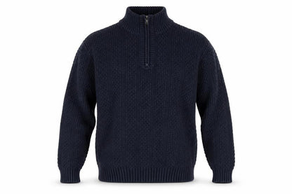 Mens UK Size S Maine New England Blue Pullover Jumper