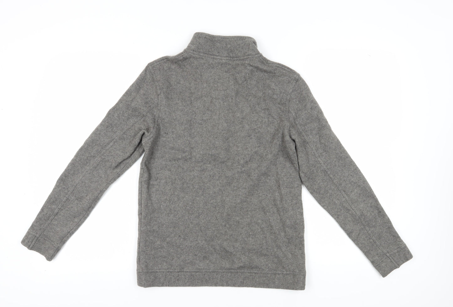 Merrell Men's Grey S Henley Jumper with Buttons