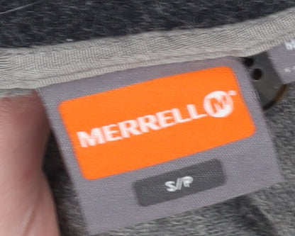 Merrell Men's Grey S Henley Jumper with Buttons