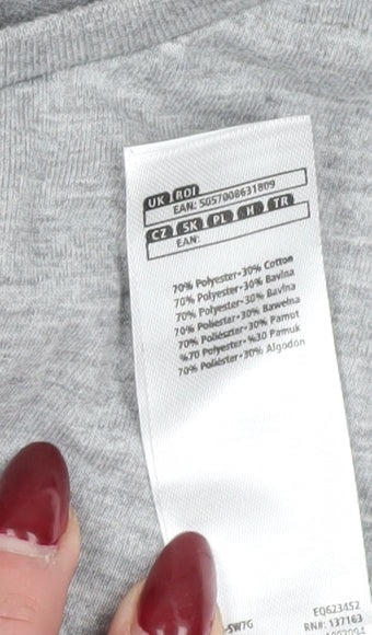 Star Wars Men's Grey Christmas T-Shirt M