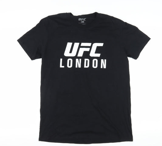 Mens UK Size M UFC Black  T-Shirt