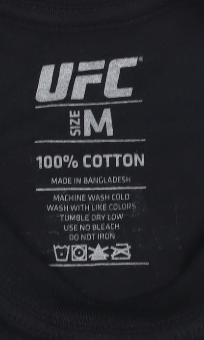Mens UK Size M UFC Black  T-Shirt