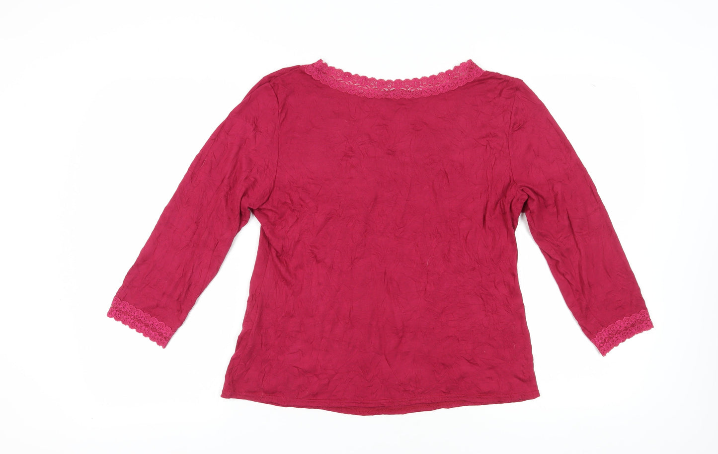 Womens UK Size 18 Phase Eight Red Basic Blouse