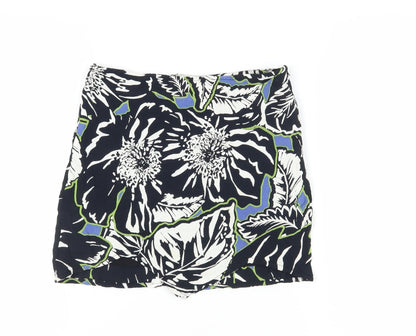 Neon Rose Women's Multicoloured Floral Mini Skirt