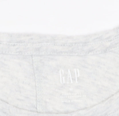 GAP Women's Grey T-Shirt, M, Basic Casual Style