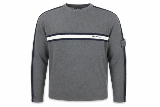 Mens UK Size M Ben Sherman Grey Pullover Jumper