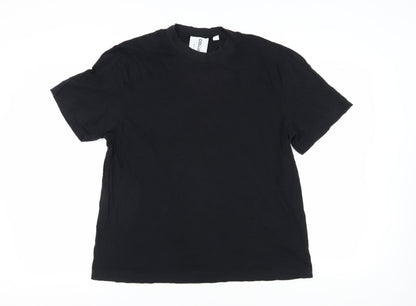 Mens UK Size L COLLUSION Black  T-Shirt