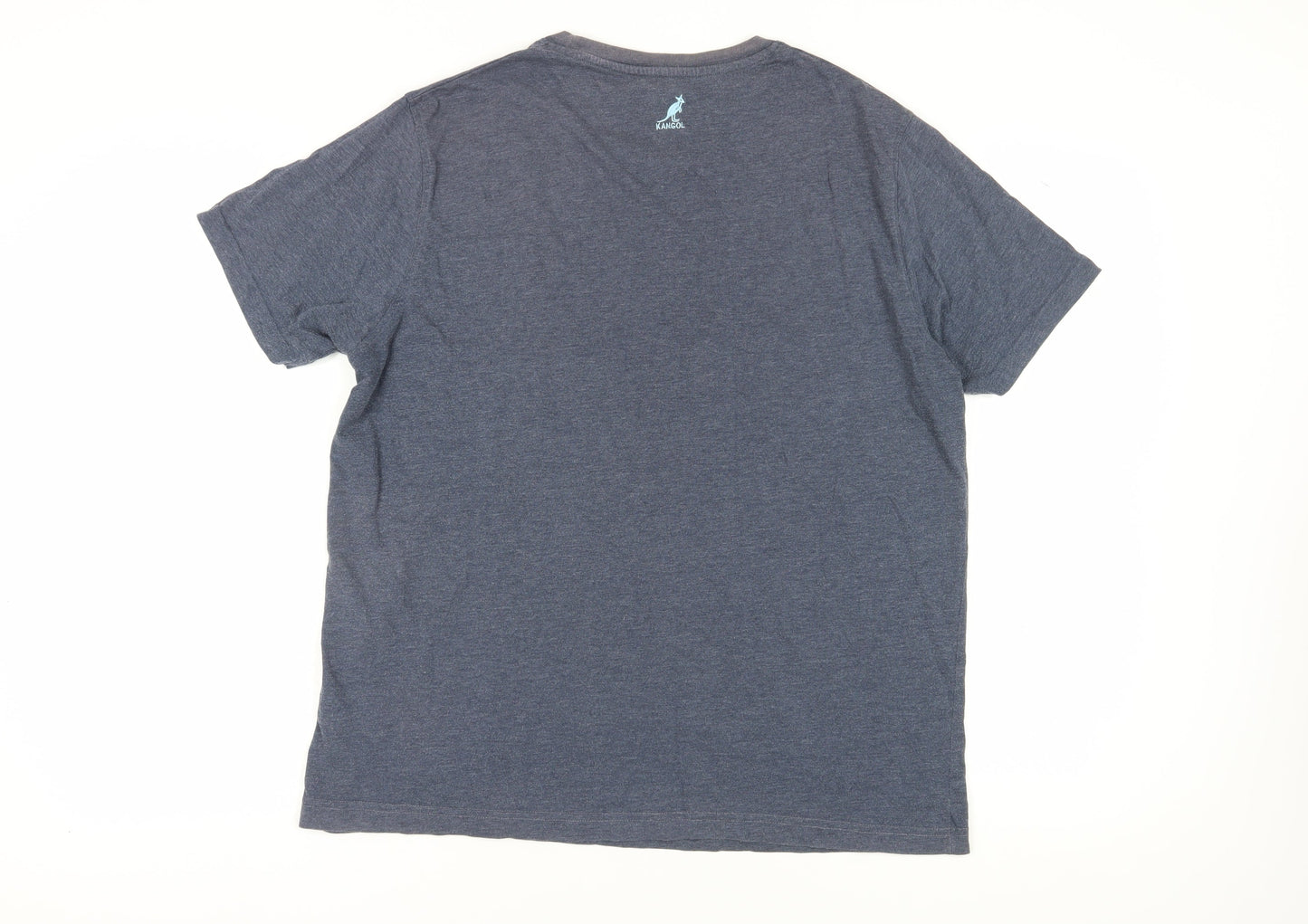 Kangol Men's Blue Graphic Print XL T-Shirt