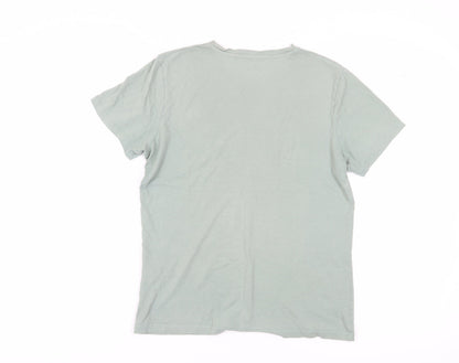 Mens UK Size S JACK & JONES Green  T-Shirt