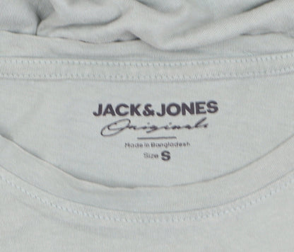 Mens UK Size S JACK & JONES Green  T-Shirt