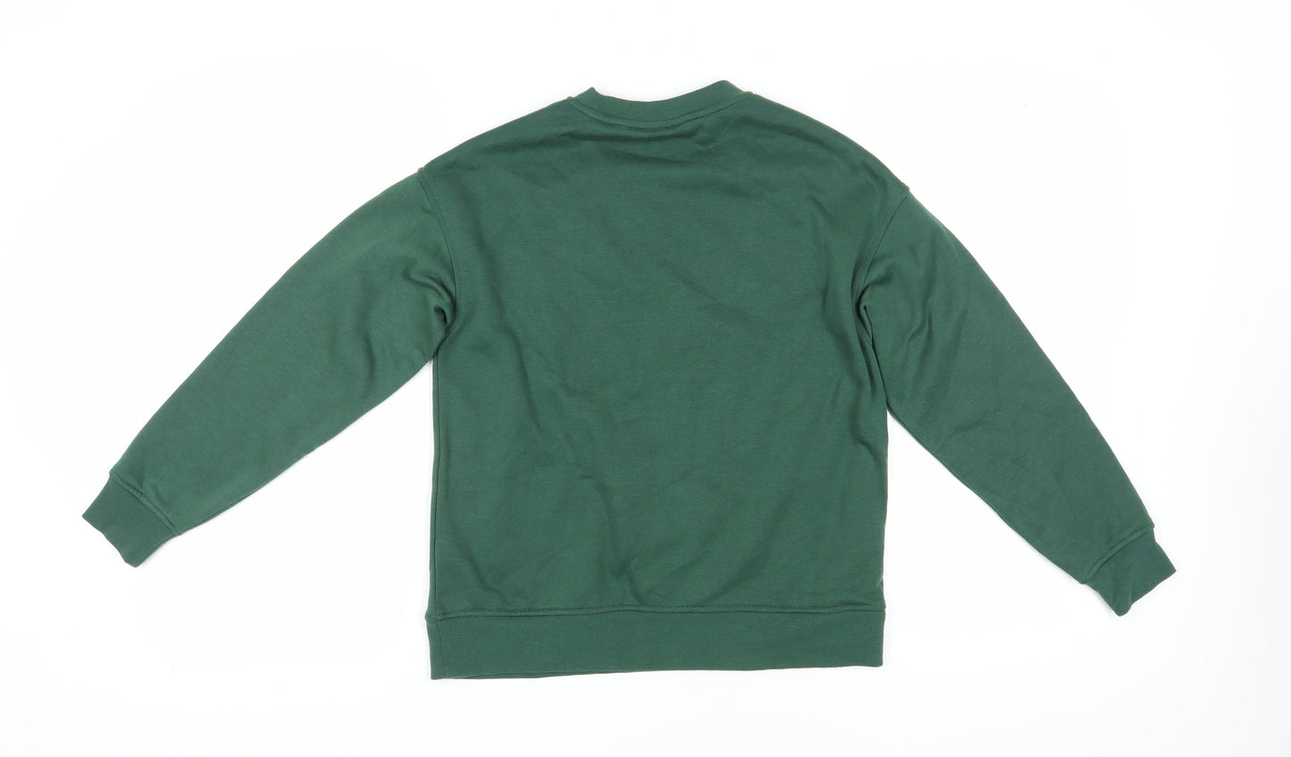 Womens UK Size 2XS Disney Green Pullover Sweatshirt