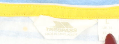 Womens UK Size 14 Trespass Blue Basic T-Shirt