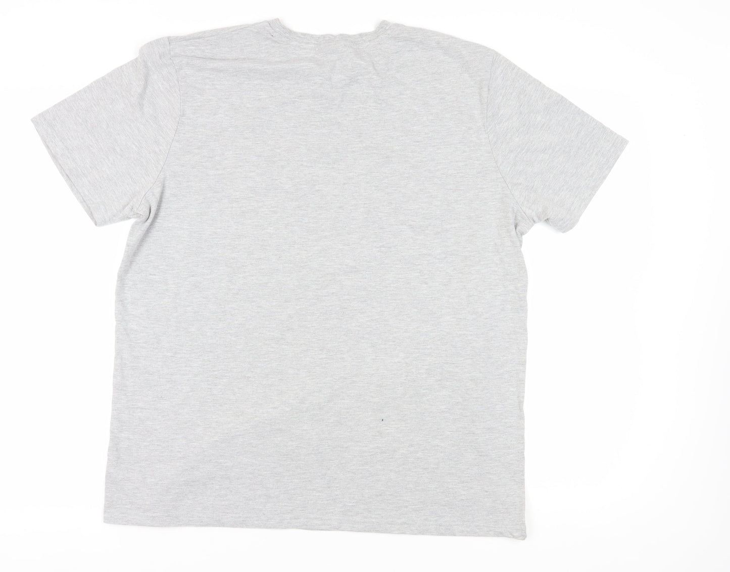 Peppa Pig Men's Christmas Grey XL Short Sleeve T-Shirt