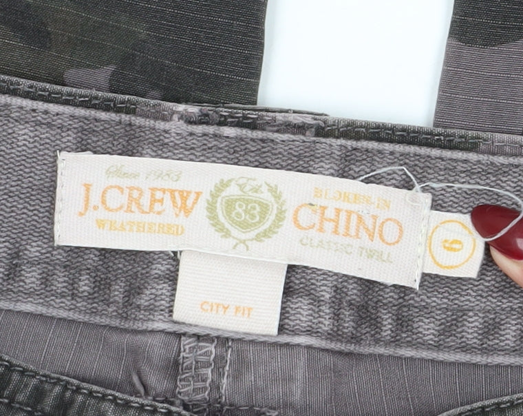 Womens UK Size 6 J.CREW Classic Fit Chino Multicoloured Trousers