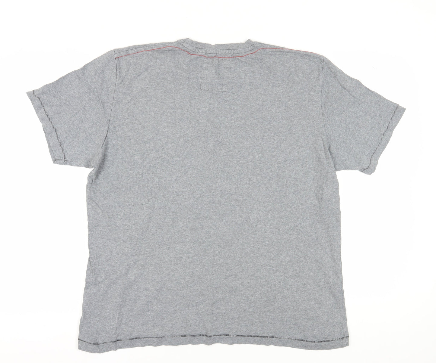 Next Men's Grey Graphic Print T-Shirt XL