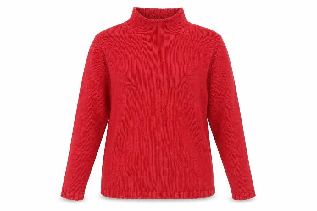 Womens UK Size 10 Marks and Spencer Red Pullover Jumper