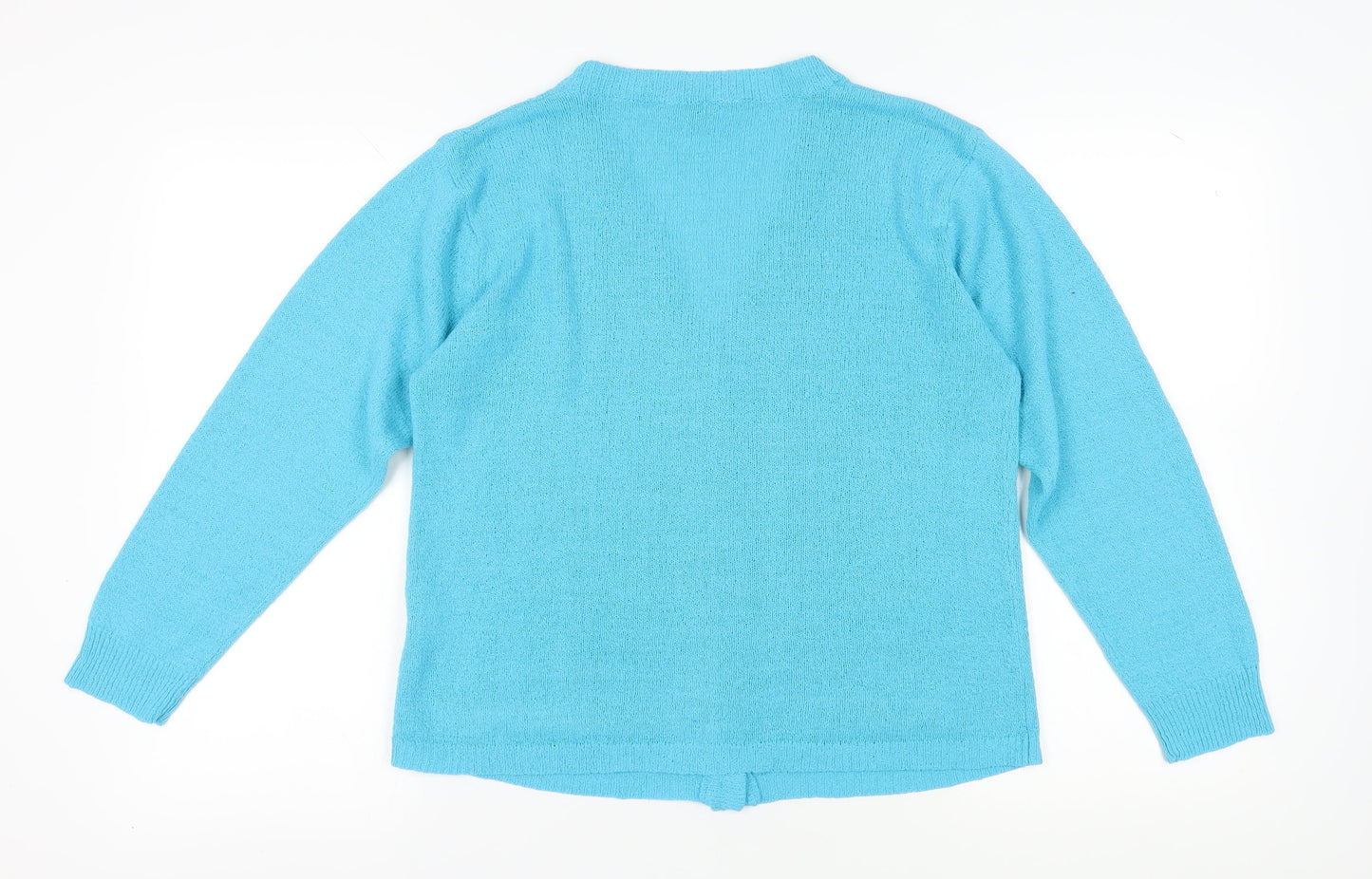 Womens UK Size M Akal Collection Blue Cardigan Jumper