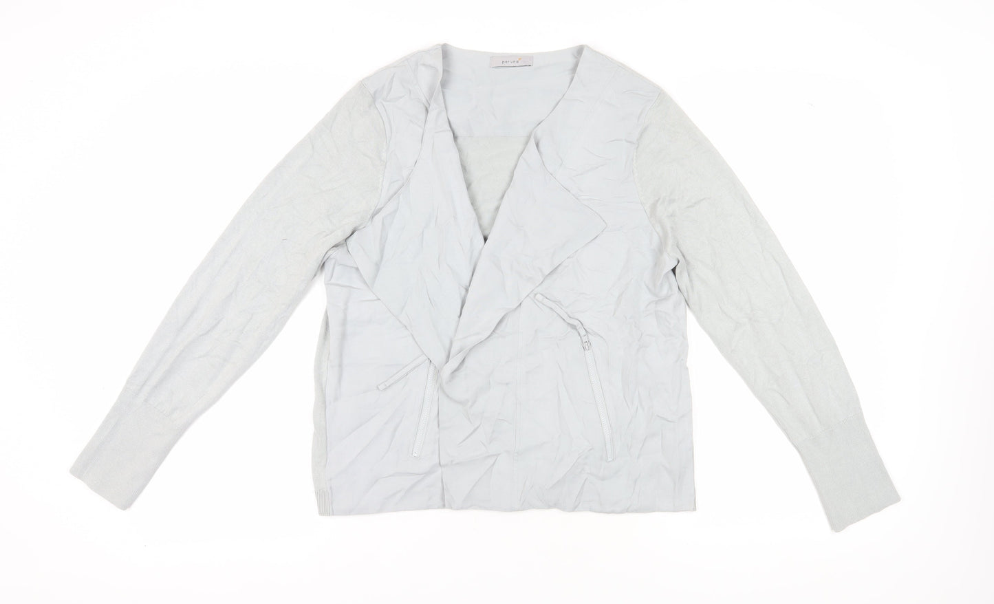 Womens UK Size 16 Marks and Spencer Grey Cardigan Jumper