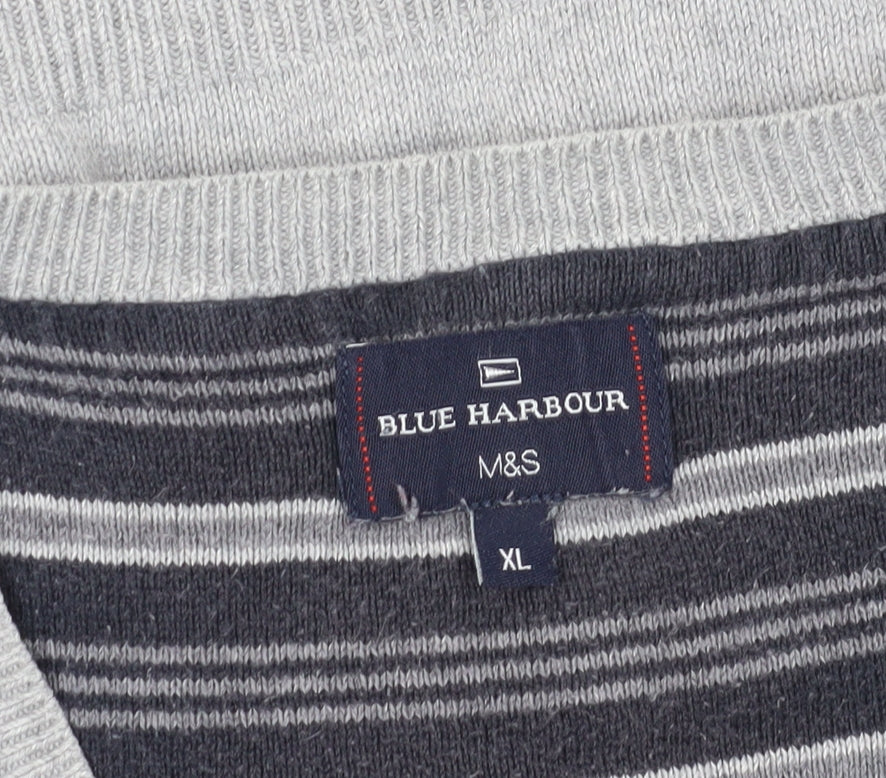 Marks and Spencer Mens Grey XL Pullover Jumper