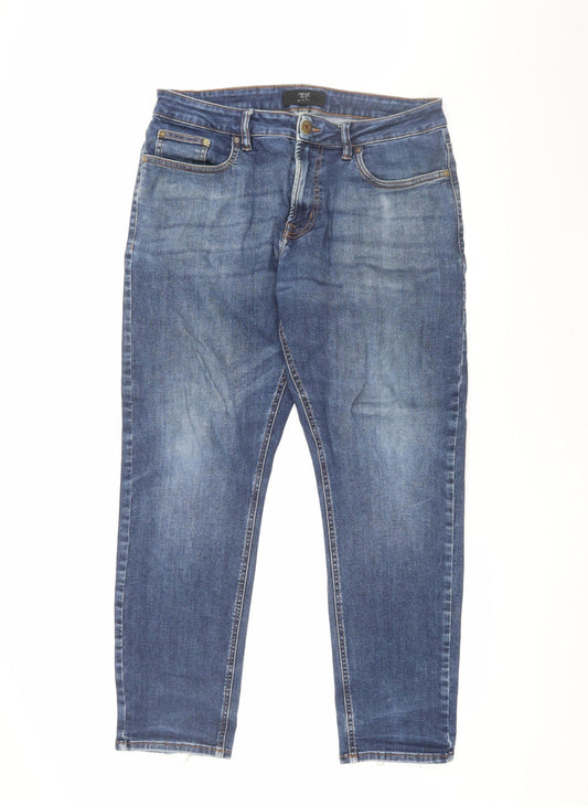 Next Women's Blue Slim Fit Denim Jeans 34 S