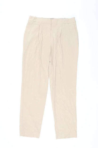 Womens UK Size 12 Marks and Spencer  Chino Beige Trousers
