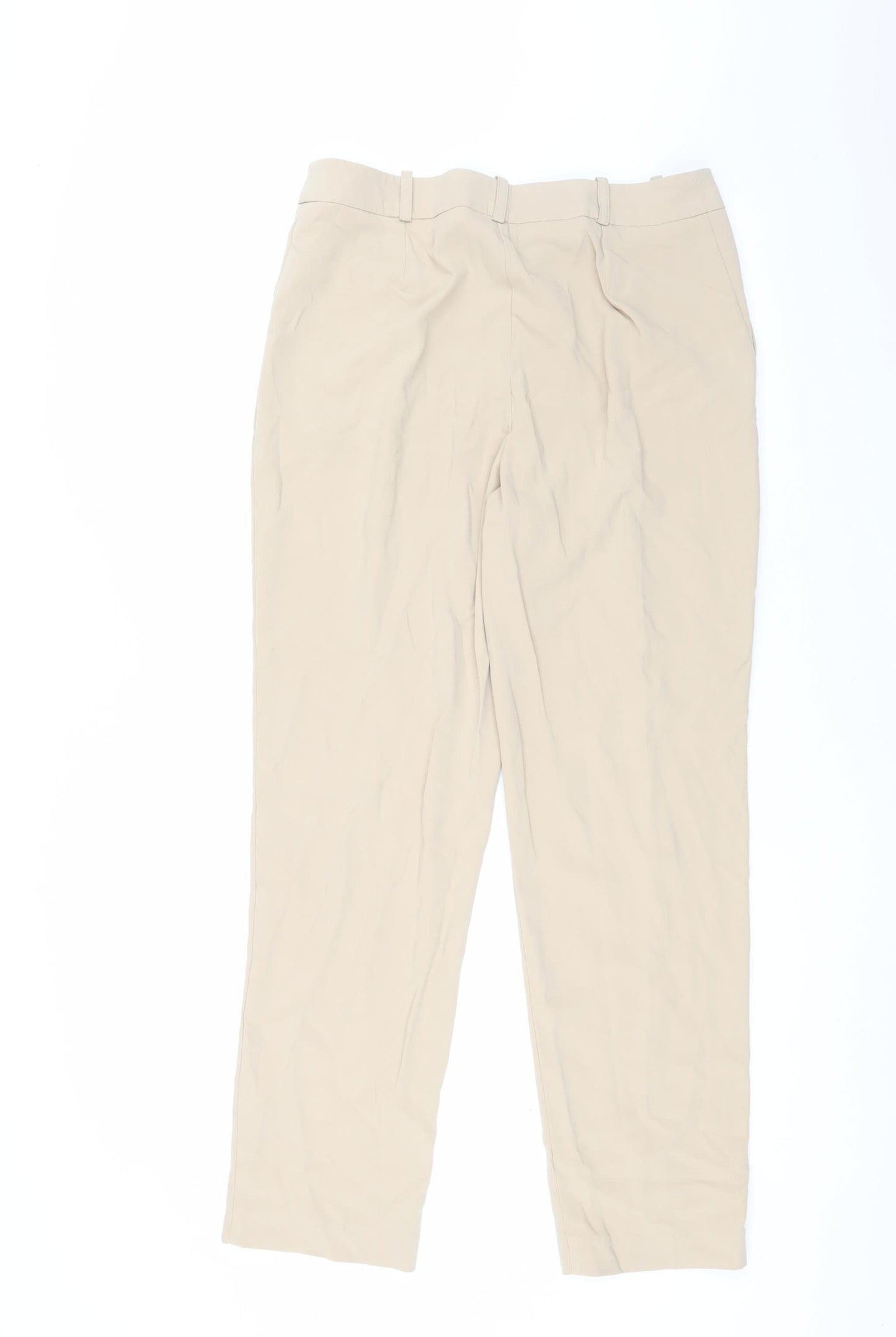 Womens UK Size 12 Marks and Spencer  Chino Beige Trousers