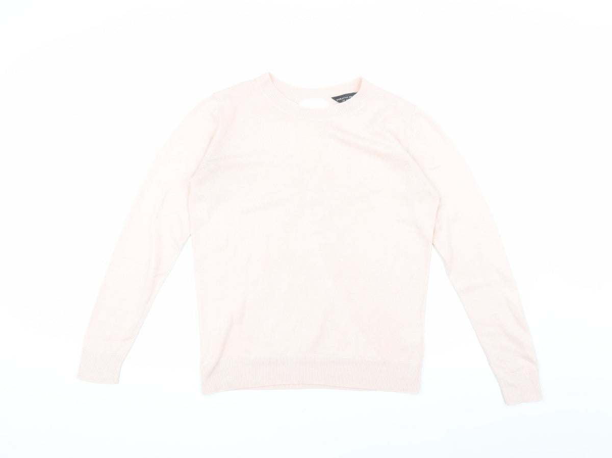 Womens UK Size 10 Dorothy Perkins Pink Pullover Jumper