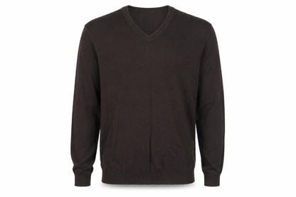 Mens UK Size S Wolsey Brown Pullover Jumper