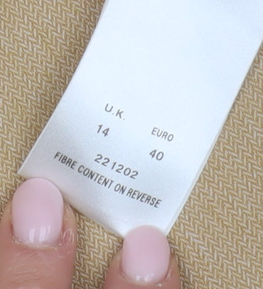 Eastex Women's Beige Suit Jacket UK 14