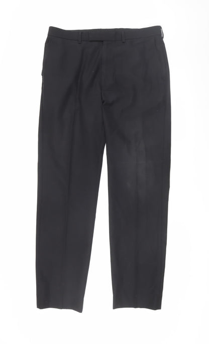 Marks and Spencer Men's Black Dress Pants Size 34