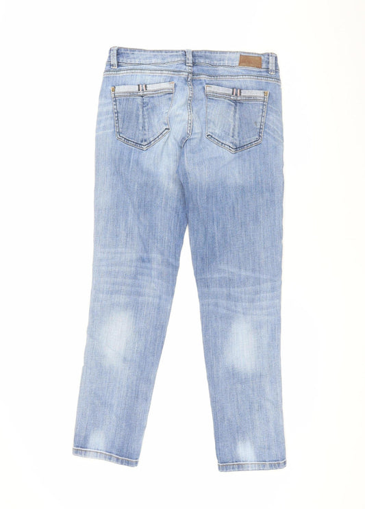 Zara Men Blue Straight Jeans Size 10 Regular