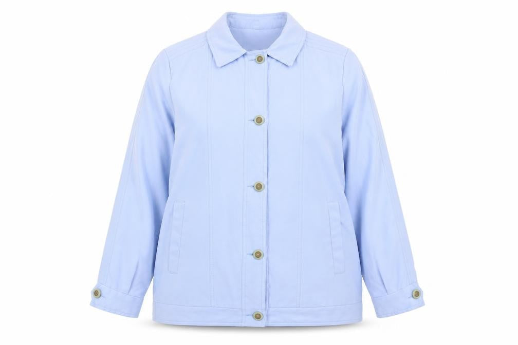 Womens UK Size 14 Klassik Blue Basic Jacket