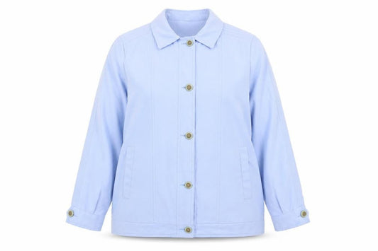 Womens UK Size 14 Klassik Blue Basic Jacket