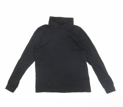 Mountain Warehouse Black Women's High Neck Top Size 12