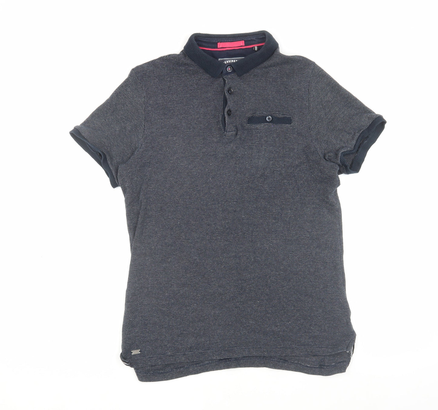 Kensington Eastside Men's Grey Medium Polo Shirt