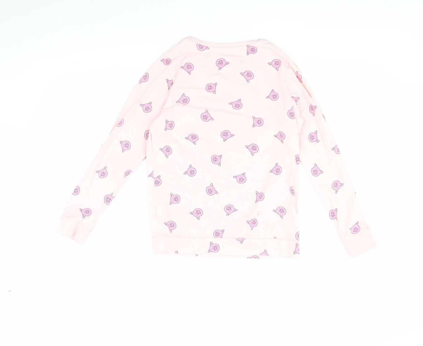Marks and Spencer Girls Pink Percy Pig T-Shirt 9-10 Years