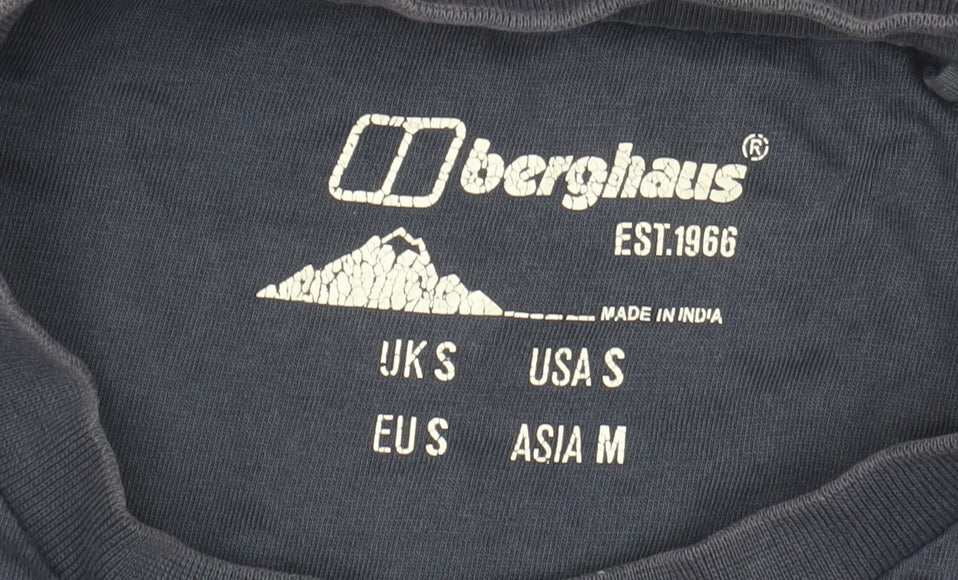 Mens UK Size S Berghaus Blue  T-Shirt